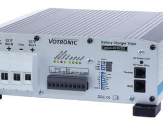 Akumulatora lādētājs VBCS 30/20/250 Triple CI, 3 vienā: lādētājs + uzlādes pārveidotājs/pastiprinātājs + MPP saules enerģijas regulators, Votronic