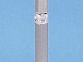 Galda kāja vidū saliekama, sudraba krāsā, 74cm