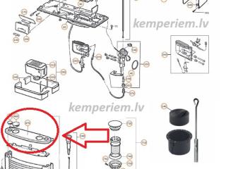 Truma 3002 dekora augšējā daļa