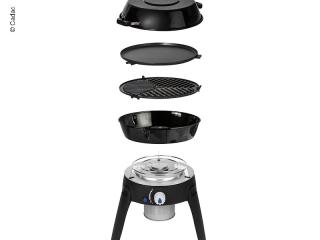  Cadac Safari Chef 30HP Deluxe, darbojas ar uzskrūvējamu balonu 