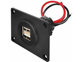  Dubultā USB uzlādes ligzda, 2x2.500 mA