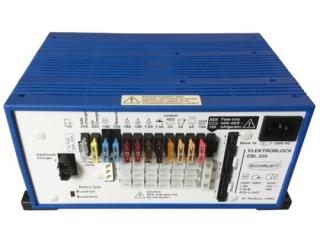 Schaudt EBL 225 A, elektrības kontroles un vadības bloks